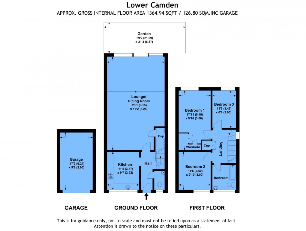Floorplan for Lower Camden, Chislehurst, Kent