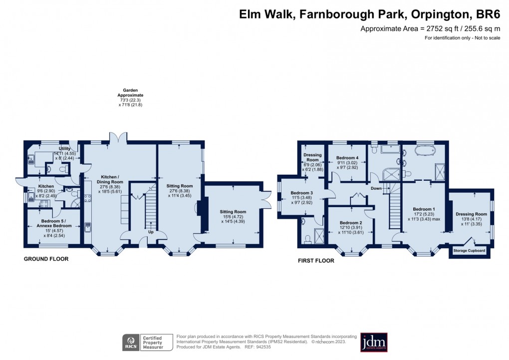 Floorplan for Farnborough Park, Orpington, Kent