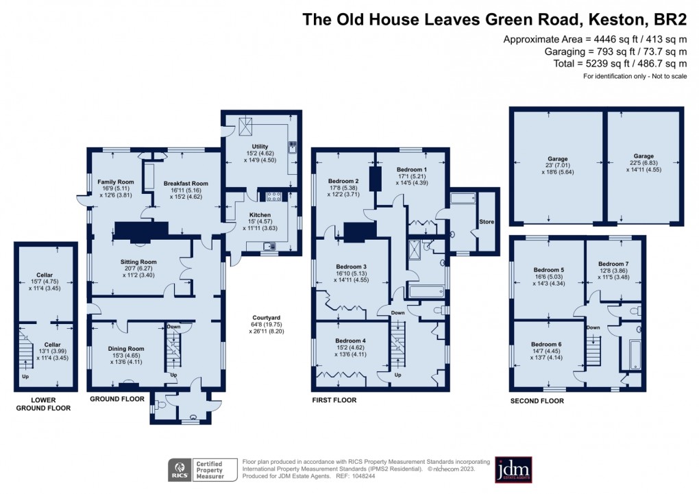 Floorplan for Leaves Green Road, Keston, Kent