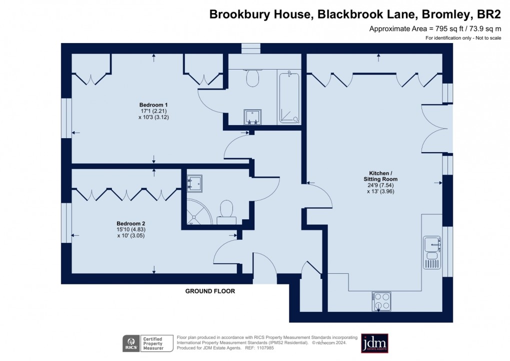 Floorplan for Bromley